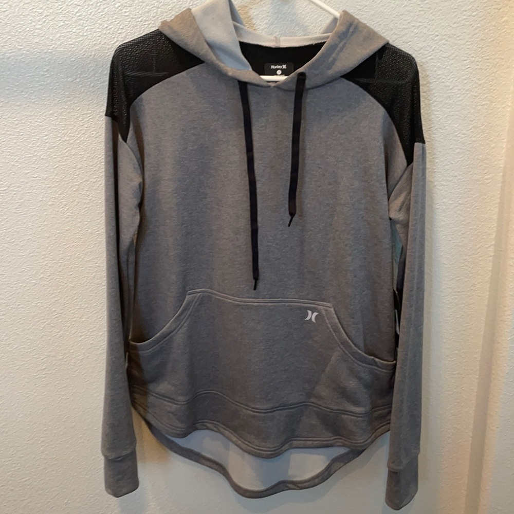 NWT Nike gray dri-fit sweatshirt